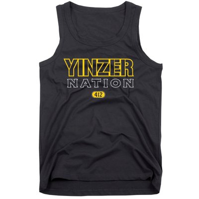 Pittsburgh Yinzer Nation Yinzer Pride Tank Top