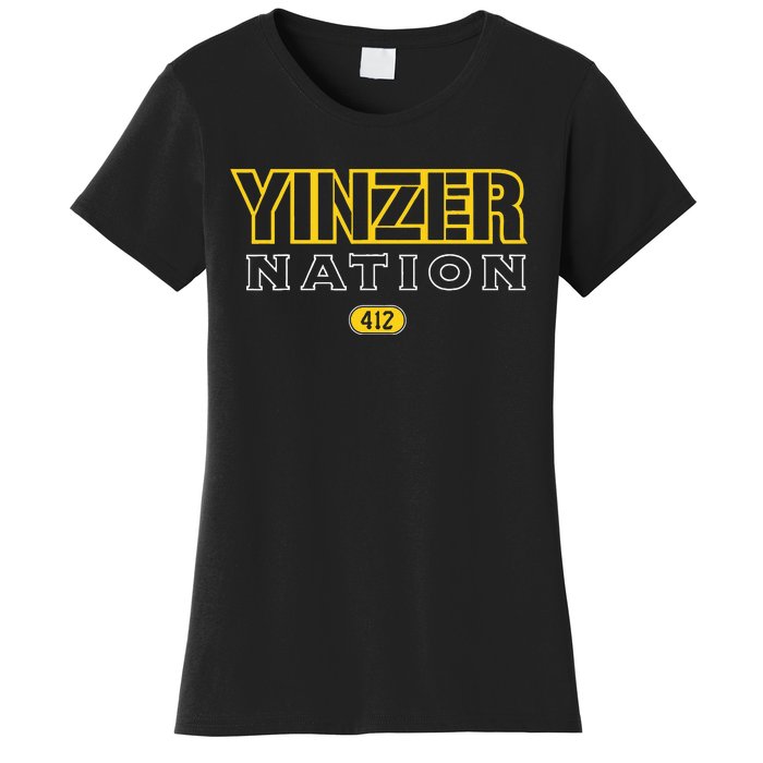 Pittsburgh Yinzer Nation Yinzer Pride Women's T-Shirt