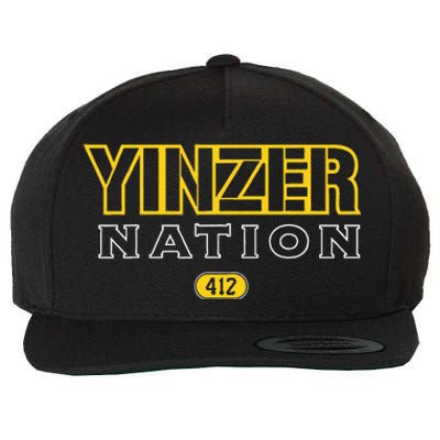 Pittsburgh Yinzer Nation Yinzer Pride Wool Snapback Cap