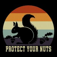 Protect Your Nuts Squirrel Mousepad