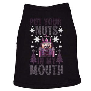 Put Your Nuts In My Mouth Nutcracker Christmas Doggie Tank