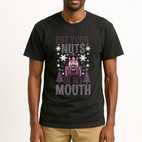Put Your Nuts In My Mouth Nutcracker Christmas Tall T-Shirt