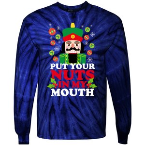 Put Your Nuts In My Mouth Essential Tie-Dye Long Sleeve Shirt