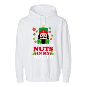 Put Your Nuts In My Mouth Essential Garment-Dyed Fleece Hoodie