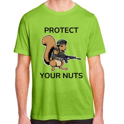 Protect Your Nuts Funny Squirrel Lover Adult ChromaSoft Performance T-Shirt