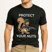 Protect Your Nuts Funny Squirrel Lover Performance Shirt