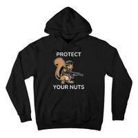 Protect Your Nuts Funny Squirrel Lover Hoodie