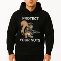 Protect Your Nuts Funny Squirrel Lover Hoodie