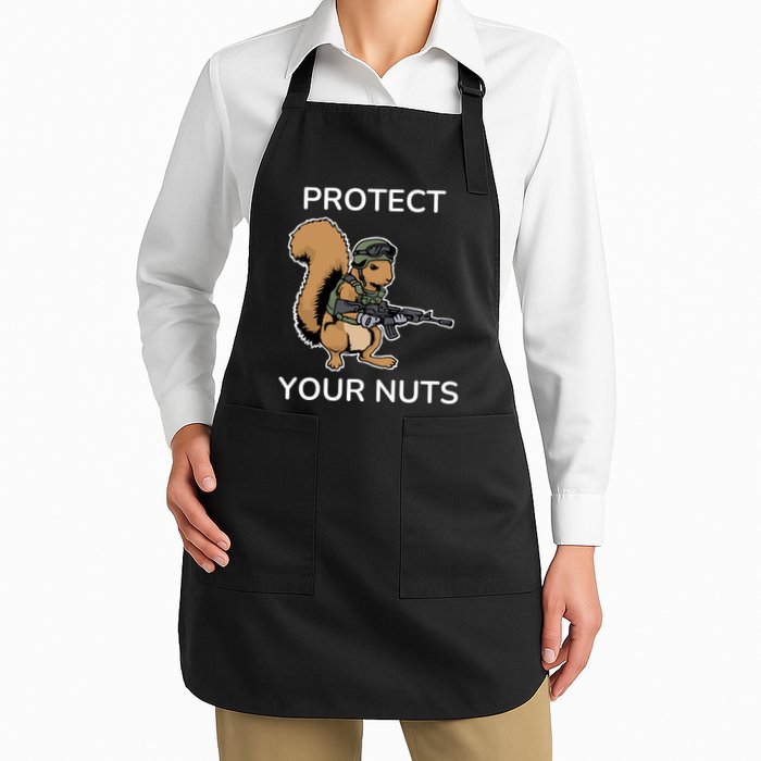 Protect Your Nuts Funny Squirrel Lover Apron