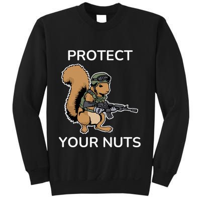 Protect Your Nuts Funny Squirrel Lover Sweatshirt