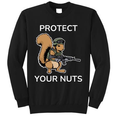 Protect Your Nuts Funny Squirrel Lover Sweatshirt