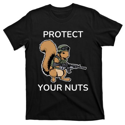 Protect Your Nuts Funny Squirrel Lover T-Shirt