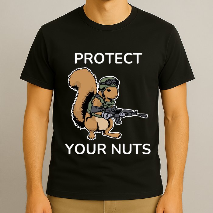 Protect Your Nuts Funny Squirrel Lover T-Shirt