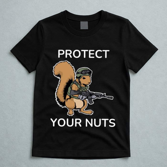 Protect Your Nuts Funny Squirrel Lover T-Shirt