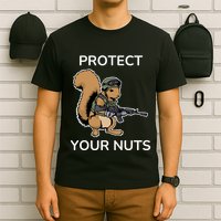 Protect Your Nuts Funny Squirrel Lover T-Shirt