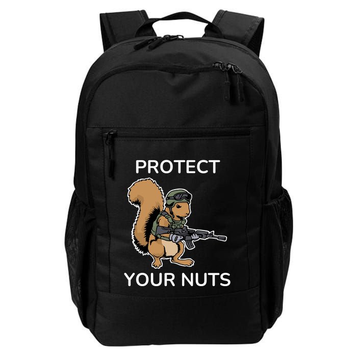 Protect Your Nuts Funny Squirrel Lover Backpack