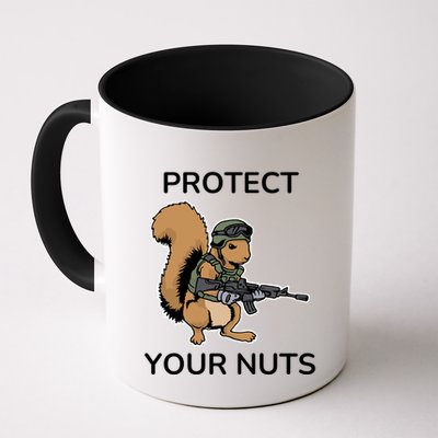 Protect Your Nuts Funny Squirrel Lover Mug
