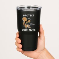 Protect Your Nuts Funny Squirrel Lover Tumbler