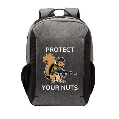 Protect Your Nuts Funny Squirrel Lover Vector Backpack
