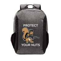 Protect Your Nuts Funny Squirrel Lover Vector Backpack