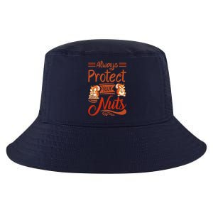 Protect Your Nuts Funny Squirrels Cool Comfort Performance Bucket Hat