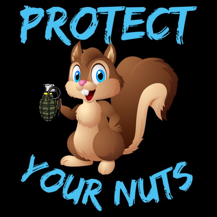 Protect Your Nuts Squirrel Inappropriate Adult Humor Gift Cooling Performance Crew T-Shirt