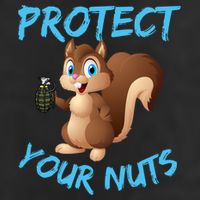 Protect Your Nuts Squirrel Inappropriate Adult Humor Gift Adult Drive Performance Visor