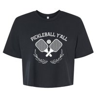 Pickleball Yall Bella+Canvas Jersey Crop Tee