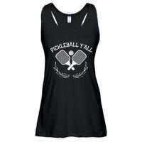 Pickleball Yall Ladies Essential Flowy Tank