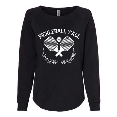 Pickleball Yall Womens California Wash Sweatshirt