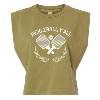 Pickleball Yall Garment-Dyed Women's Muscle Tee