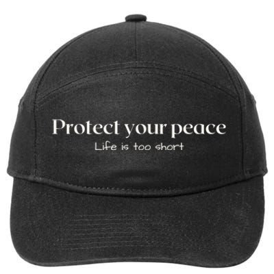 Protect your peace Pullover Hoodie 7-Panel Snapback Hat