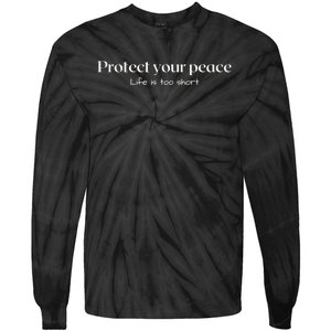 Protect your peace Pullover Hoodie Tie-Dye Long Sleeve Shirt