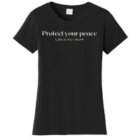 Protect your peace Pullover Hoodie Women's T-Shirt