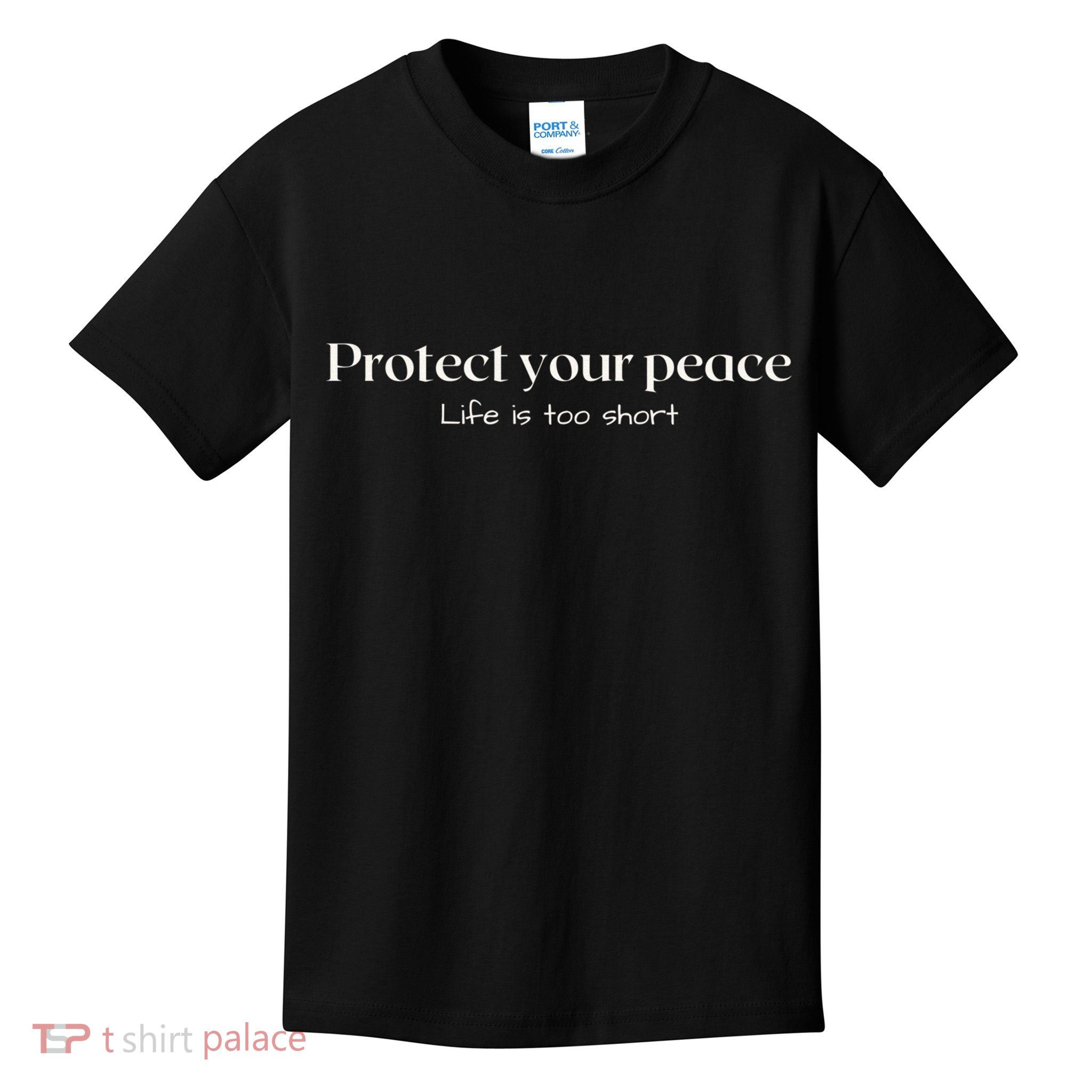 Protect your peace Pullover Hoodie Kids T-Shirt
