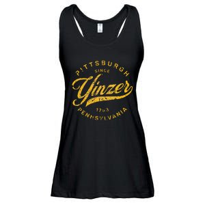 Pittsburgh Yinzer Pennsylvania Steel City Home Yinz Funny Ladies Essential Flowy Tank