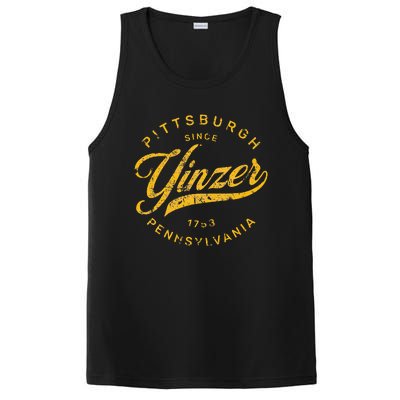 Pittsburgh Yinzer Pennsylvania Steel City Home Yinz Funny PosiCharge Competitor Tank