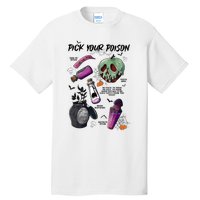 Pick Your P.O.I.S.O.N Drink Me Potion Halloween Tall T-Shirt