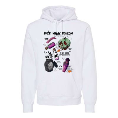 Pick Your P.O.I.S.O.N Drink Me Potion Halloween Premium Hoodie