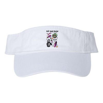 Pick Your P.O.I.S.O.N Drink Me Potion Halloween Valucap Bio-Washed Visor