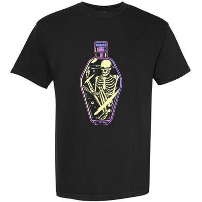 Pick Your Poison Pastel Goth Skeleton Potion Halloween Garment-Dyed Heavyweight T-Shirt