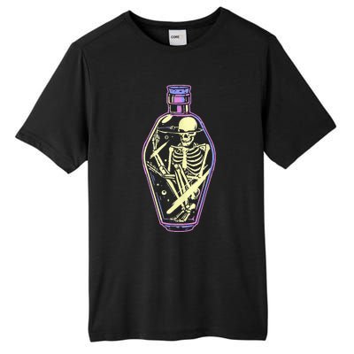 Pick Your Poison Pastel Goth Skeleton Potion Halloween Tall Fusion ChromaSoft Performance T-Shirt