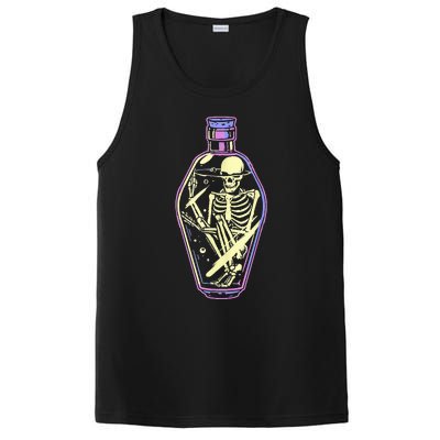 Pick Your Poison Pastel Goth Skeleton Potion Halloween PosiCharge Competitor Tank