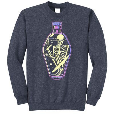 Pick Your Poison Pastel Goth Skeleton Potion Halloween Sweatshirt