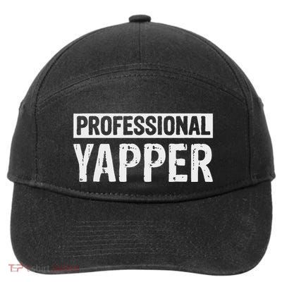 Professional Yapper 7-Panel Snapback Hat