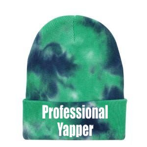 Professional Yapper Tie Dye 12in Knit Beanie