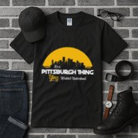 Pittsburgh Yinzer Pittsburghese Its A Pittsburgh Thing Yinz Tall T-Shirt