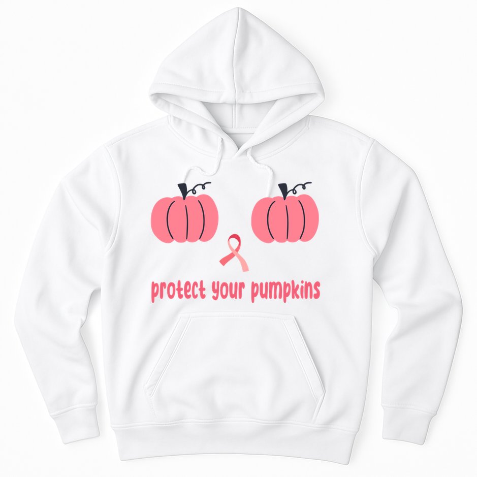 Protect Your Pumpkins Breast Cancer Awareness Hoodie