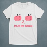 Protect Your Pumpkins Breast Cancer Awareness T-Shirt
