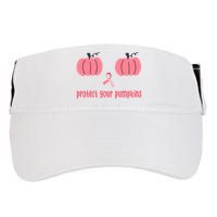 Protect Your Pumpkins Breast Cancer Awareness Adult Drive Performance Visor